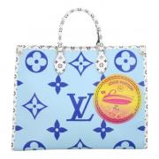 Pre-owned Canvas shoppers Louis Vuitton Vintage , Multicolor , Dames