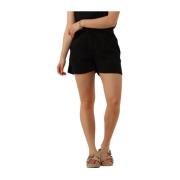 Zwarte Katoenen Short Lotte Circle of Trust , Black , Dames