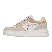 Leather and suede sneakers Xenia W. W6Yz , Multicolor , Dames