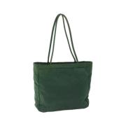 Pre-owned Nylon prada-bags Prada Vintage , Green , Dames