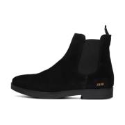 Suede Chelsea Boots Logan Nubikk , Black , Heren