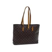 Pre-owned Canvas louis-vuitton-bags Louis Vuitton Vintage , Brown , Da...