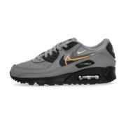 Air Max 90 Lage Sneaker Rook Grijs/Zwart Nike , Gray , Heren