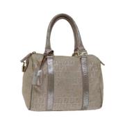 Pre-owned Canvas handbags Fendi Vintage , Beige , Dames