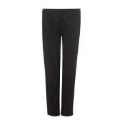 Stijlvolle katoenen jeans en broeken Lardini , Black , Dames