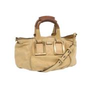 Pre-owned Leather shoulder-bags Chloé Pre-owned , Beige , Dames