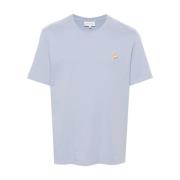 Chillax Fox Patch Jersey T-shirt Maison Kitsuné , Blue , Heren