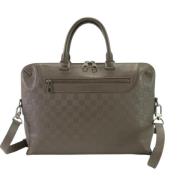 Pre-owned Leather handbags Louis Vuitton Vintage , Brown , Unisex