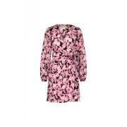 Bloemen Wrap Jurk Fabienne Chapot , Pink , Dames