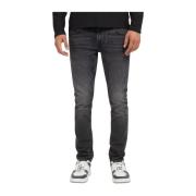 Low-rise Miami skinny jeans - Zwart denim Guess , Black , Heren