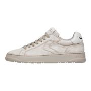 Leather sneakers Layton 100 Voile Blanche , Beige , Heren