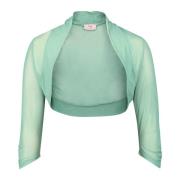 Getailleerde Bolero Jas vera mont , Green , Dames