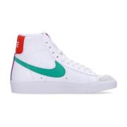 Mid 77 Women's Hoge Sneaker Wit/Groen/Rood Nike , White , Dames