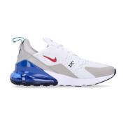 270 Lage Sneaker Wit/Rood/Blauw Nike , White , Heren