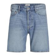 Denim Shorts voor Stijlvolle Zomerlook Jack & Jones , Blue , Heren