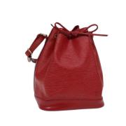 Pre-owned Leather louis-vuitton-bags Louis Vuitton Vintage , Red , Dam...