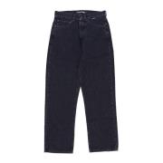 Zwarte Losse Denim Jeans Iuter , Black , Heren