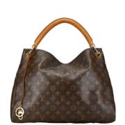 Pre-owned Plastic shoulder-bags Louis Vuitton Vintage , Brown , Dames