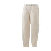 Beige Katoenen Jeans en Broek Emporio Armani , Beige , Heren