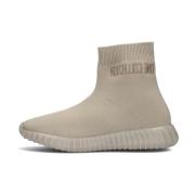 Hoge Top Trendy Sneaker voor Actieve Kinderen NIK & NIK , Beige , Dame...