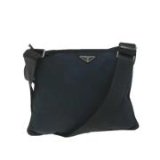 Pre-owned Nylon prada-bags Prada Vintage , Blue , Dames