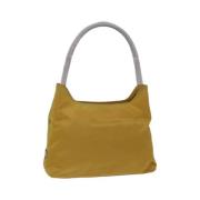 Pre-owned Nylon prada-bags Prada Vintage , Yellow , Dames