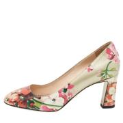 Pre-owned Leather heels Gucci Vintage , Multicolor , Dames