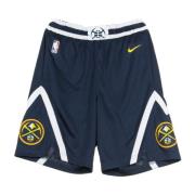 Basketball Shorts Icon Edition Denver Nuggets Nike , Blue , Heren