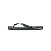 Brazil Logo Zomer Slipper Havaianas , Black , Heren