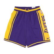 NBA Dri-Fit Basketbalshorts Paars/Geel Nike , Purple , Heren