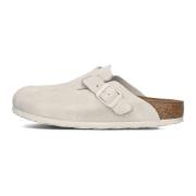 Beige Klomp Boston Stijl Birkenstock , Beige , Dames