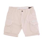 Cargo Shorts Jet Stream White Alpha Industries , Pink , Heren