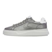 Leather sneakers Lipari Voile Blanche , Gray , Dames