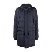 Down Jackets Eleventy , Blue , Heren