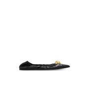 Leren Ballerinas Ami Paris , Black , Dames