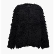 Stijlvolle Faux Fur & Shearling Jassen Pinko , Black , Dames