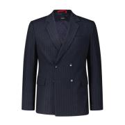 Gestreepte Blazer Cinque , Blue , Heren