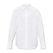 Shirt met decoratieve afwerking Vicky Sportmax , White , Dames