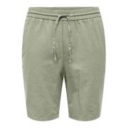 Linus Bermuda Shorts Only & Sons , Green , Heren