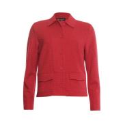 Poppy Red Blazer Jacket Roberto sarto , Red , Dames