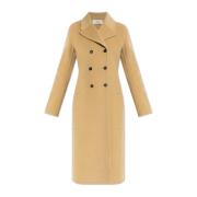 Wollen jas Lanvin , Beige , Dames