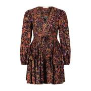 Bloemen Ruffle Jurk Ulla Johnson , Multicolor , Dames