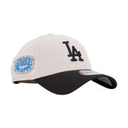 Los Angeles Dodgers Zwarte Baseballpet New Era , Beige , Heren