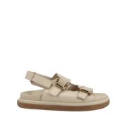 Leren sandalen Alohas , Beige , Dames