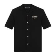 Shirt Underground AllSaints , Black , Heren