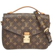 Pre-owned Leather louis-vuitton-bags Louis Vuitton Vintage , Brown , D...