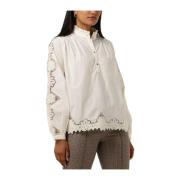 Ecru Blouse voor Dames Vanessa Bruno , Beige , Dames