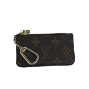 Pre-owned Canvas wallets Louis Vuitton Vintage , Brown , Dames