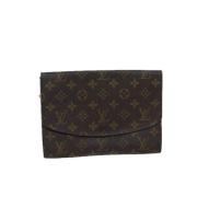 Pre-owned Canvas louis-vuitton-bags Louis Vuitton Vintage , Brown , Da...