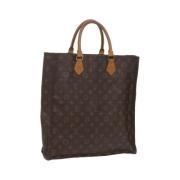 Pre-owned Canvas handbags Louis Vuitton Vintage , Brown , Dames